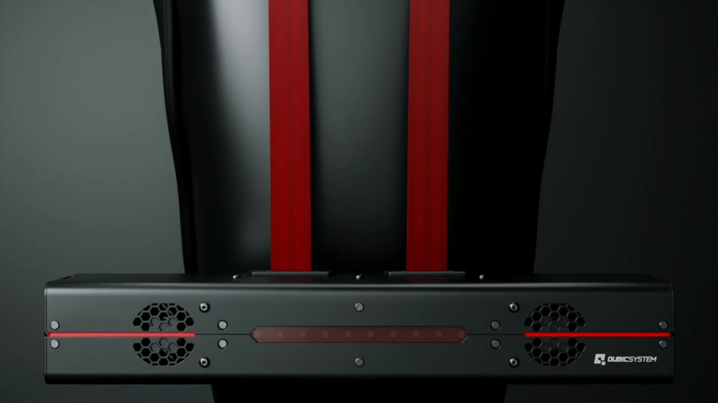 The QS-BT1 housing and belt straps.