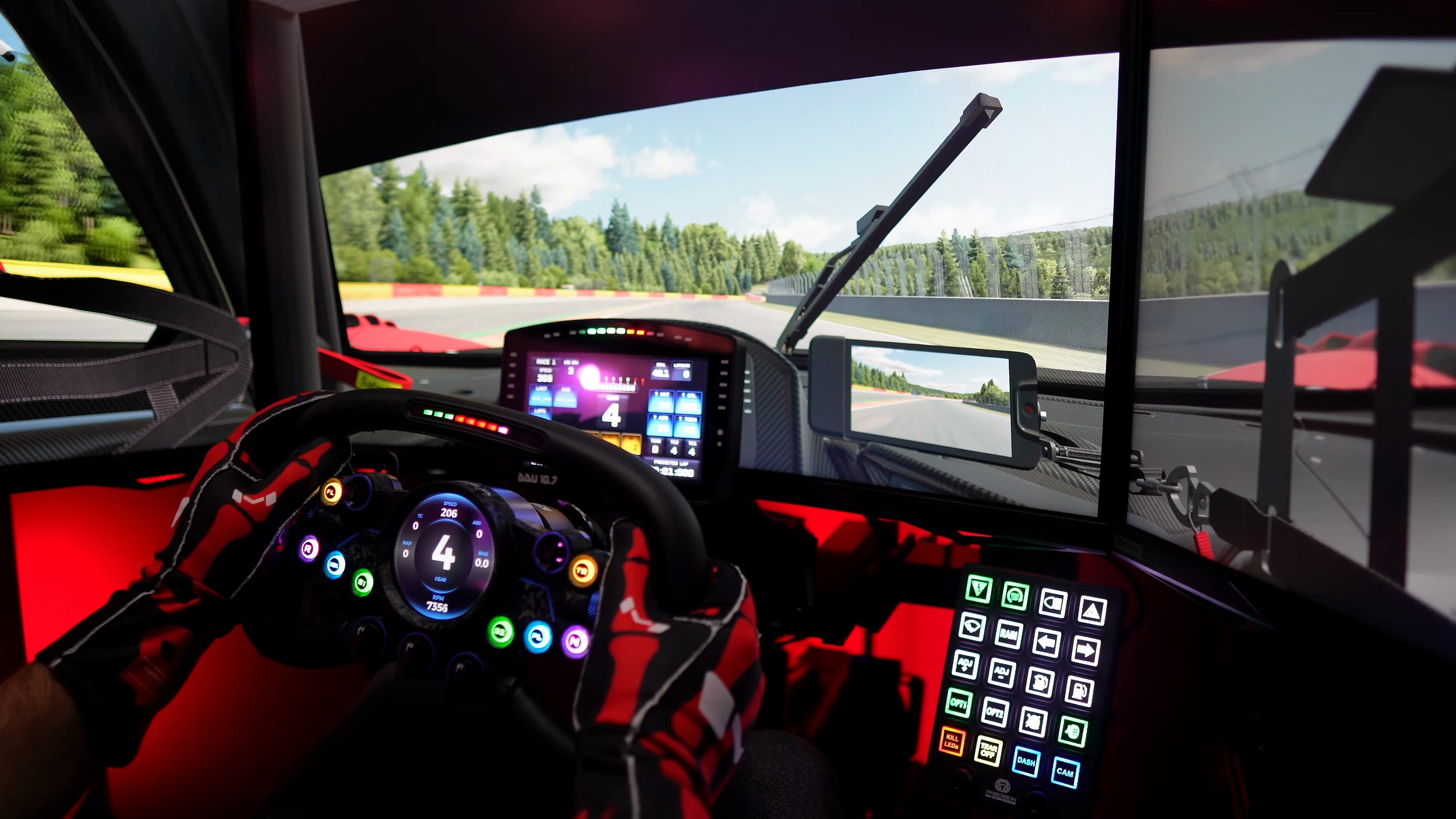 Driving with the Vision GS.