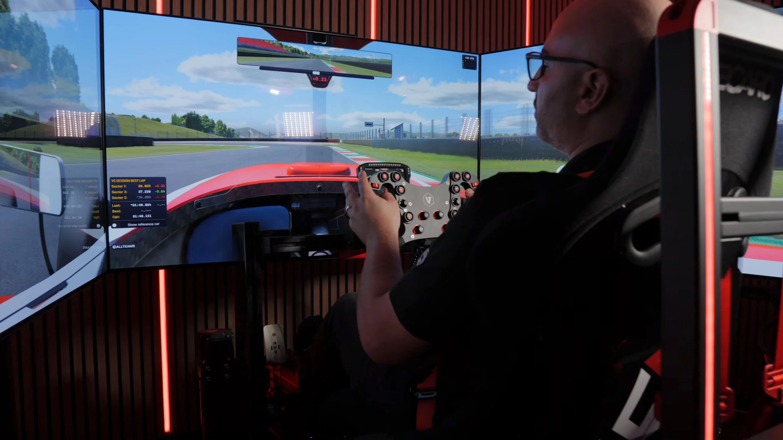 Another driving view from the studio demonstration.