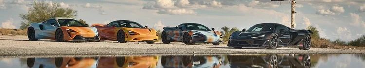 McLaren · Desert reflections
