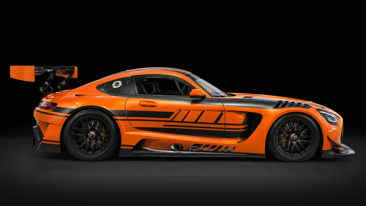 Vanguard in midnight · Orange & Black