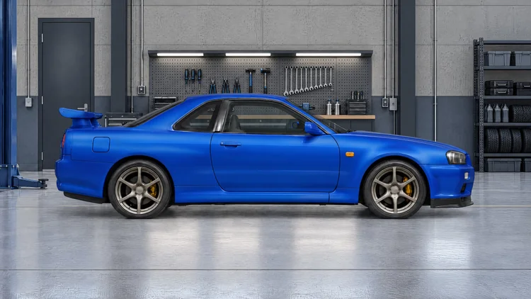 Nightline wallpaper in Tuner Garage