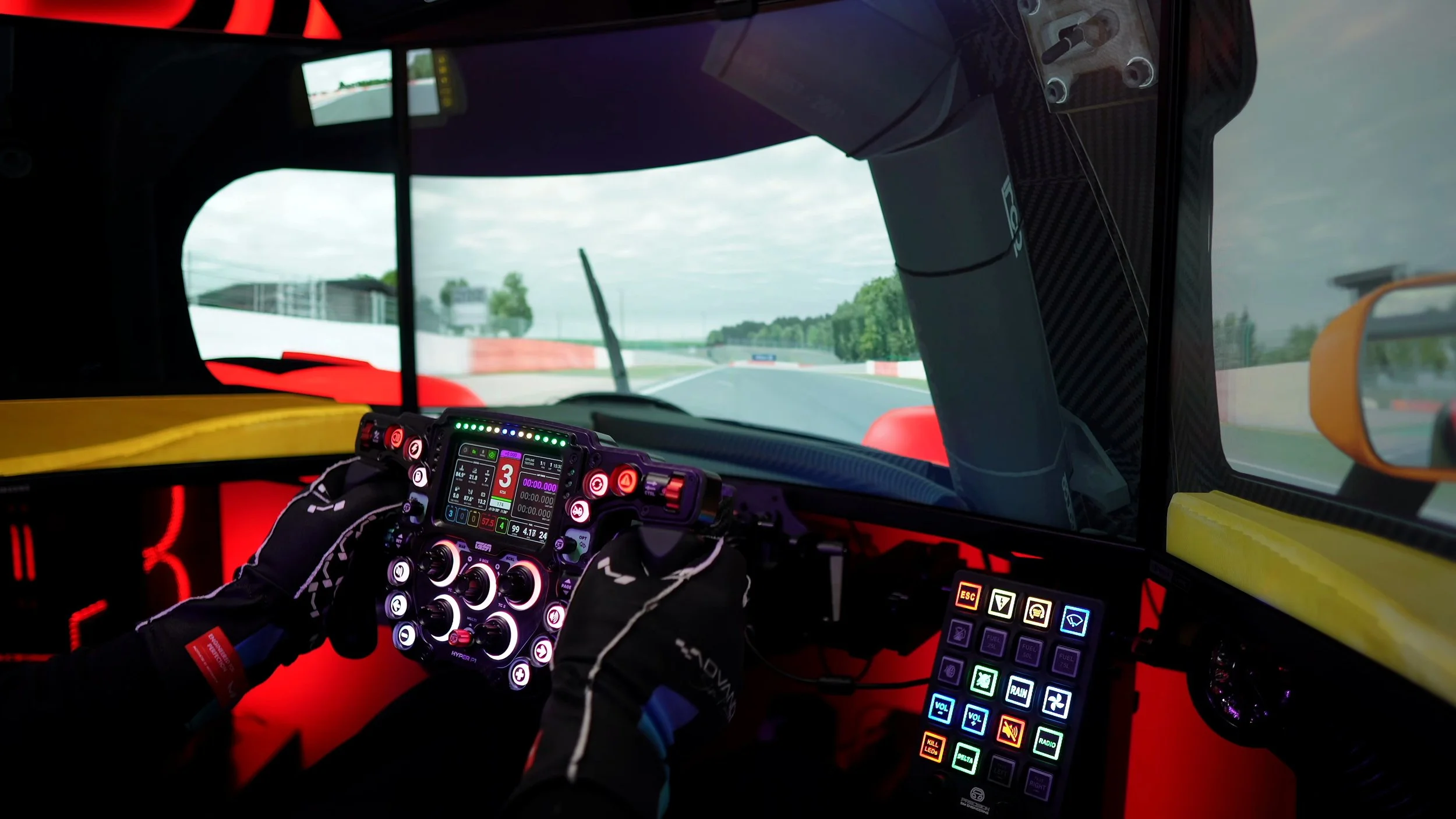 Driving during the Slip-Angle review.