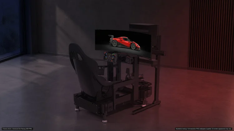 Ignition in midnight · Racing Red & Carbon Black