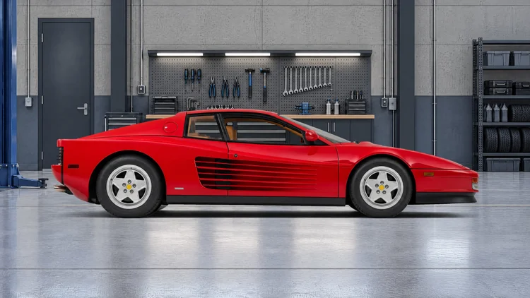 Scarlet wallpaper in Tuner Garage