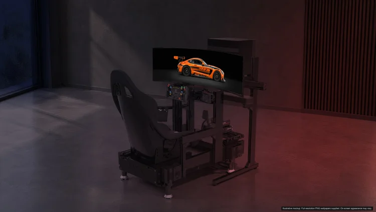 Vanguard in midnight · Orange & Black