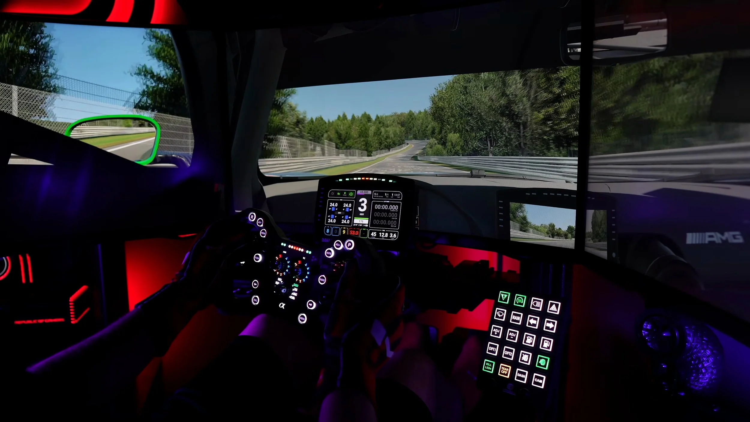 Driving during the mBooster review.