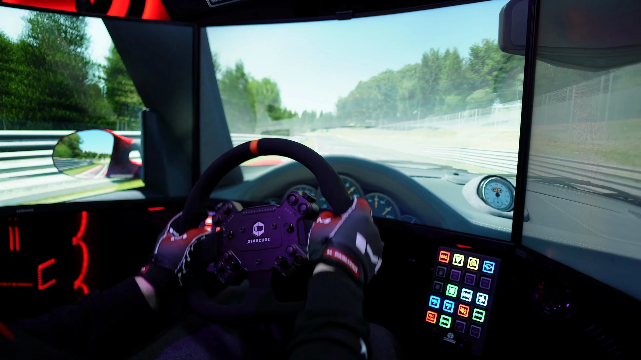 Driving with the Valo GT23.