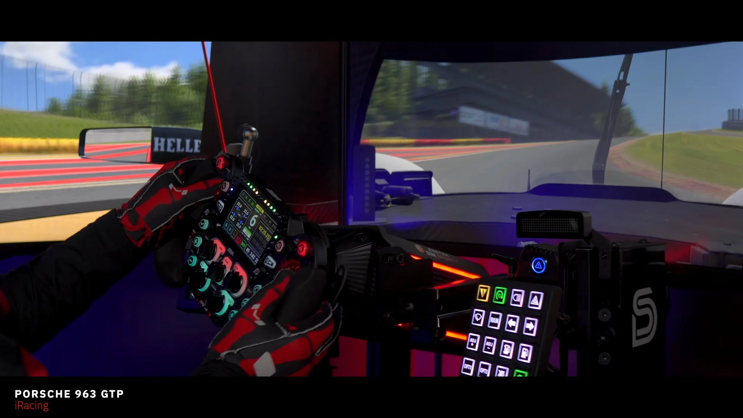 Driving with the FPE V2 during the review.