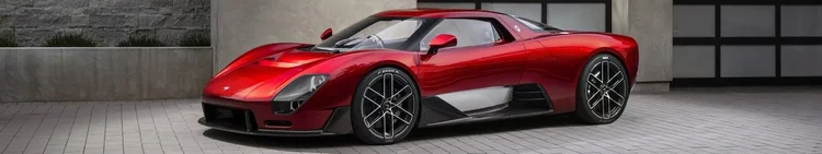 McLaren · Monterey arrival