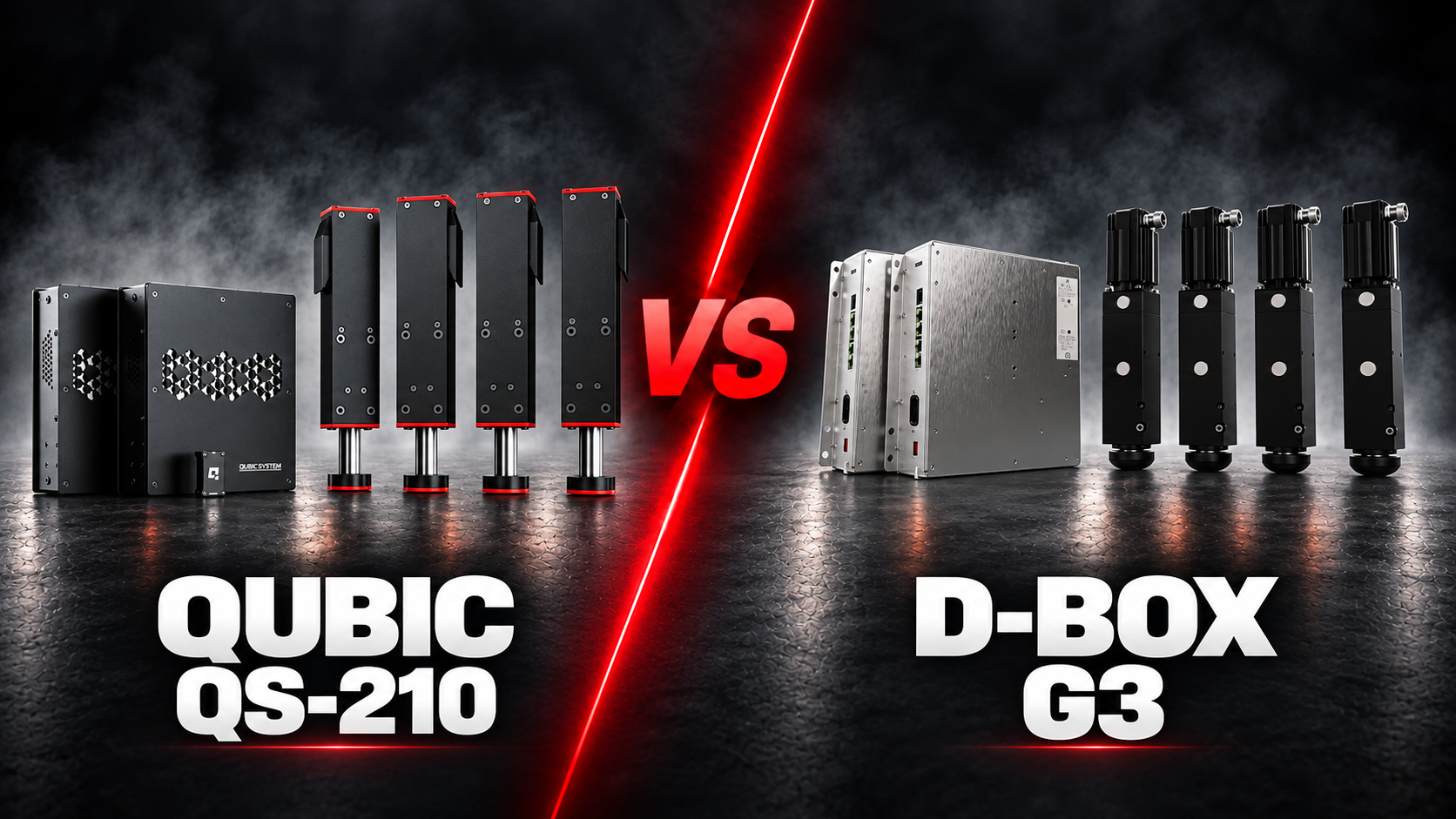 Qubic QS-210 vs D-BOX G3 comparison
