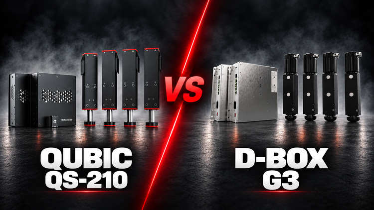 Qubic QS-210 vs D-BOX G3 comparison