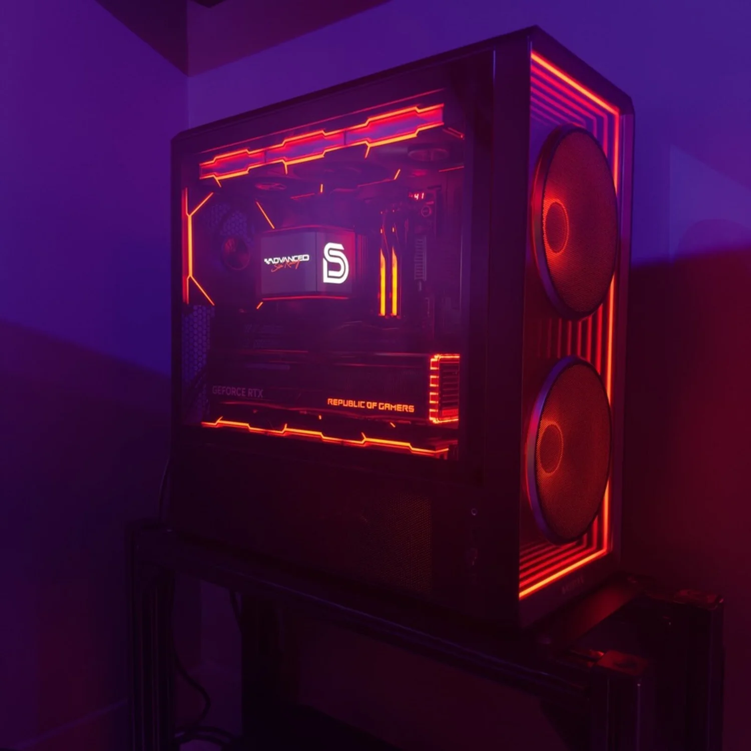 The PC that drives my triple-screen sim rig