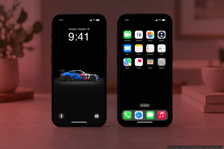 Parallax in midnight · Geometric Race Livery