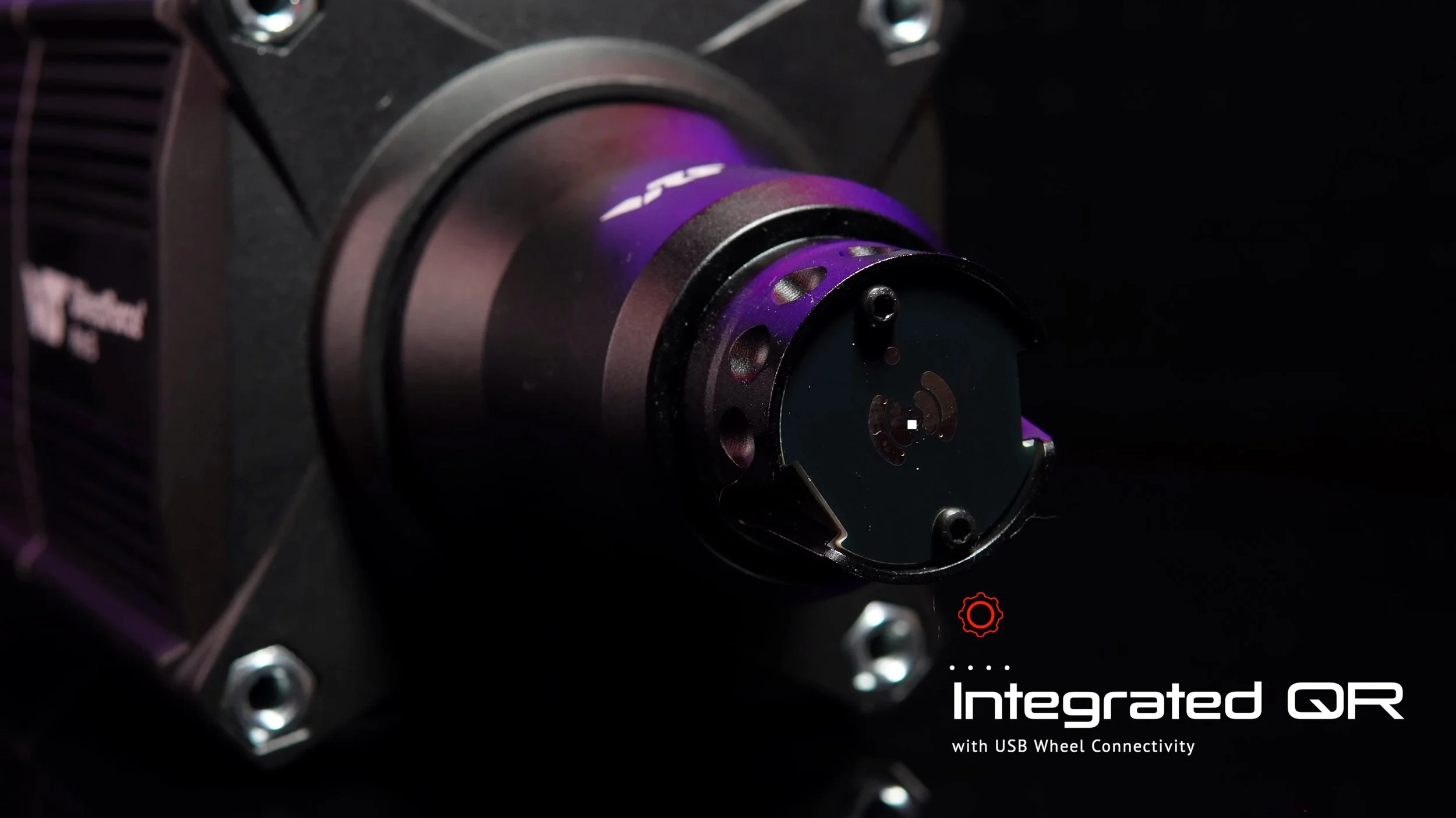 The VRS wheelbase and integrated quick release.