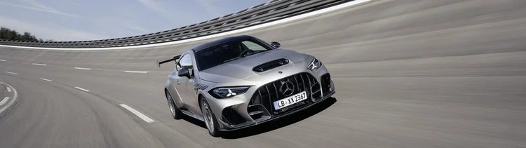 Mercedes-AMG CLE · Banked curve
