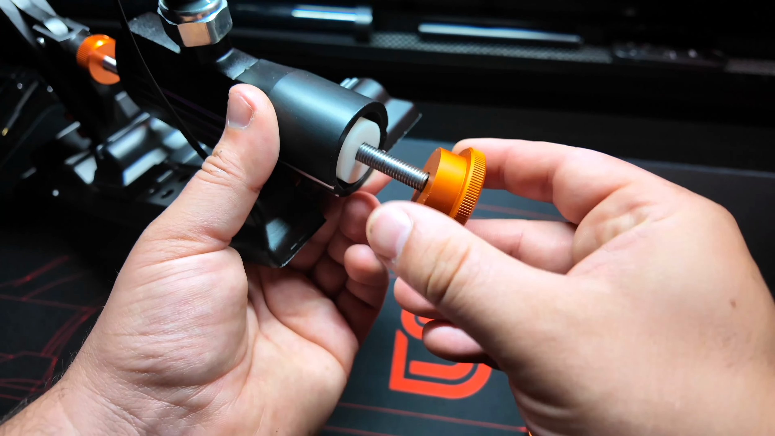 The mechanism being adjusted during the review.