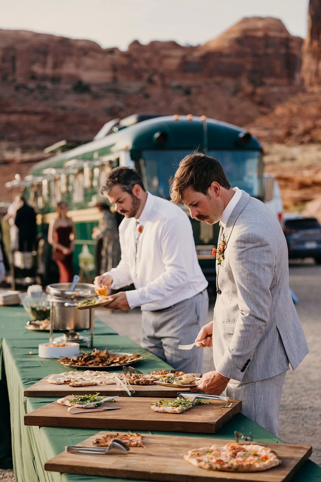 Adventure and Vow wedding moment