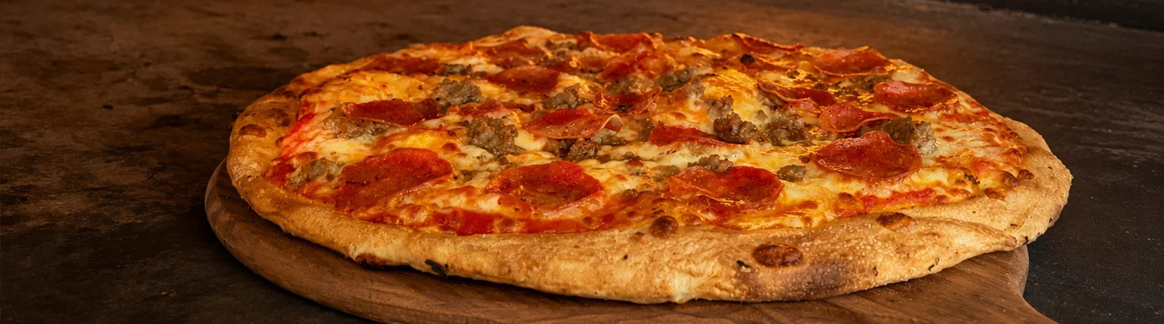 Honey Seed wood fired pizzas with homemade crust
