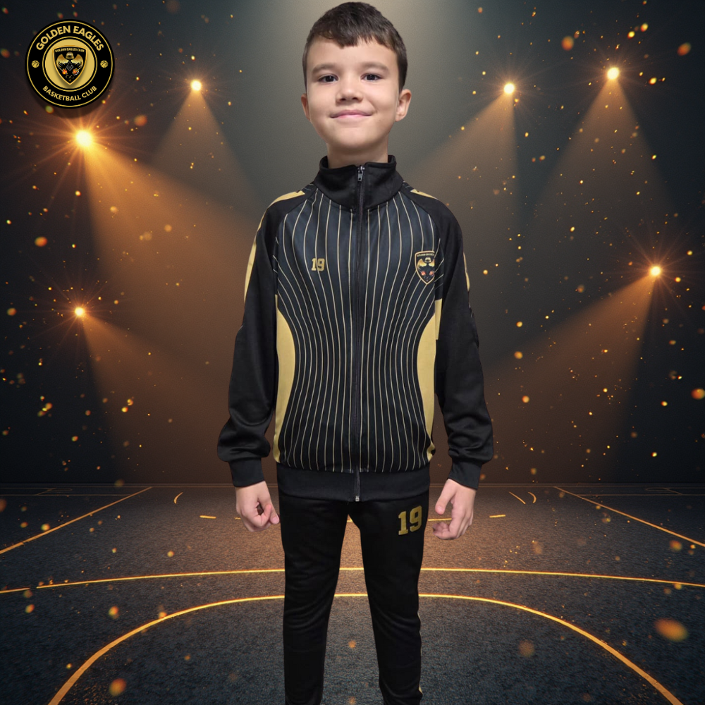Trening Oficial 2025 – Ediție Golden, echipament personalizat pentru baschet