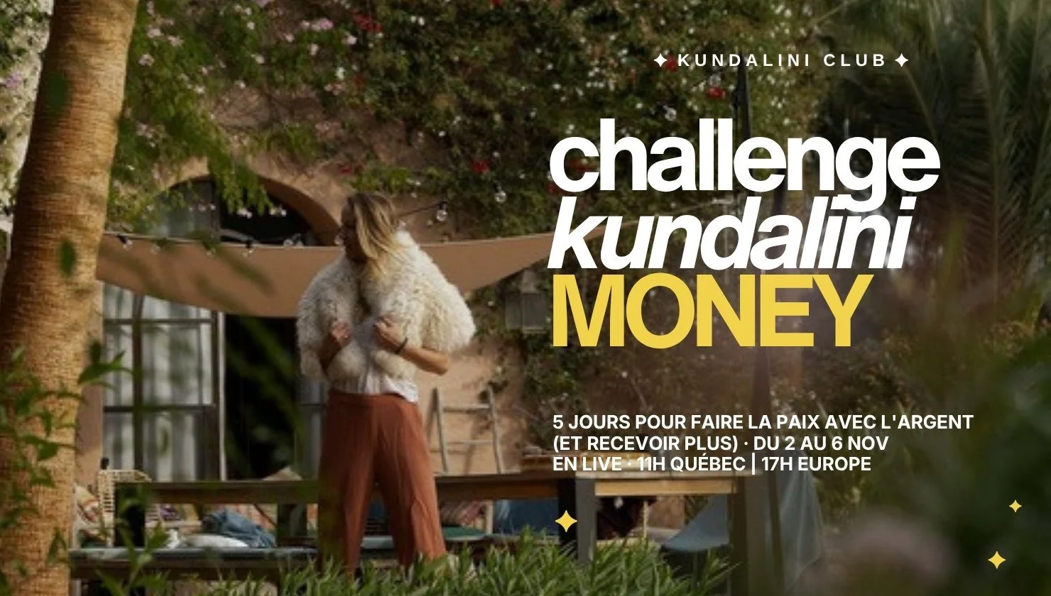 Challenge Kundalini Money, novembre au Kundalini Club