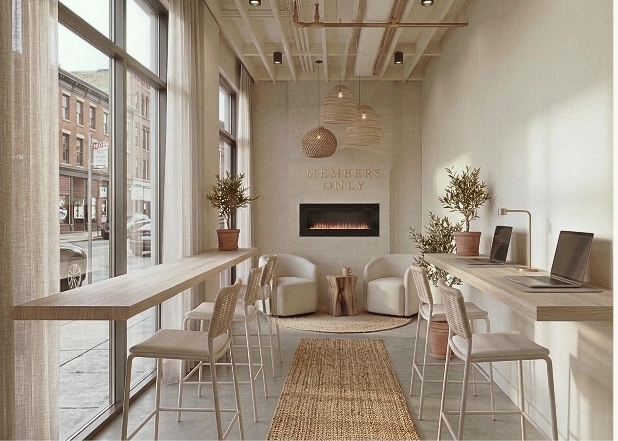 Recover Well member lounge