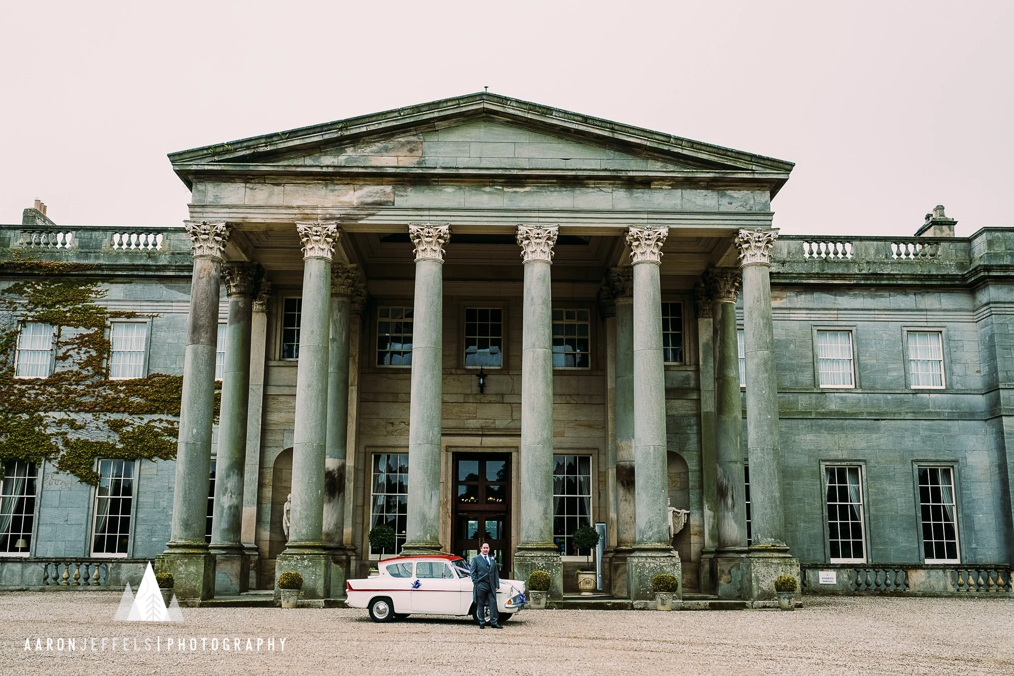 Wedding at Wynyard Hall, Wynyard, Stockton, photographed by Aaron Jeffels