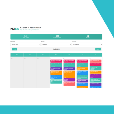 Event Calendar 2026