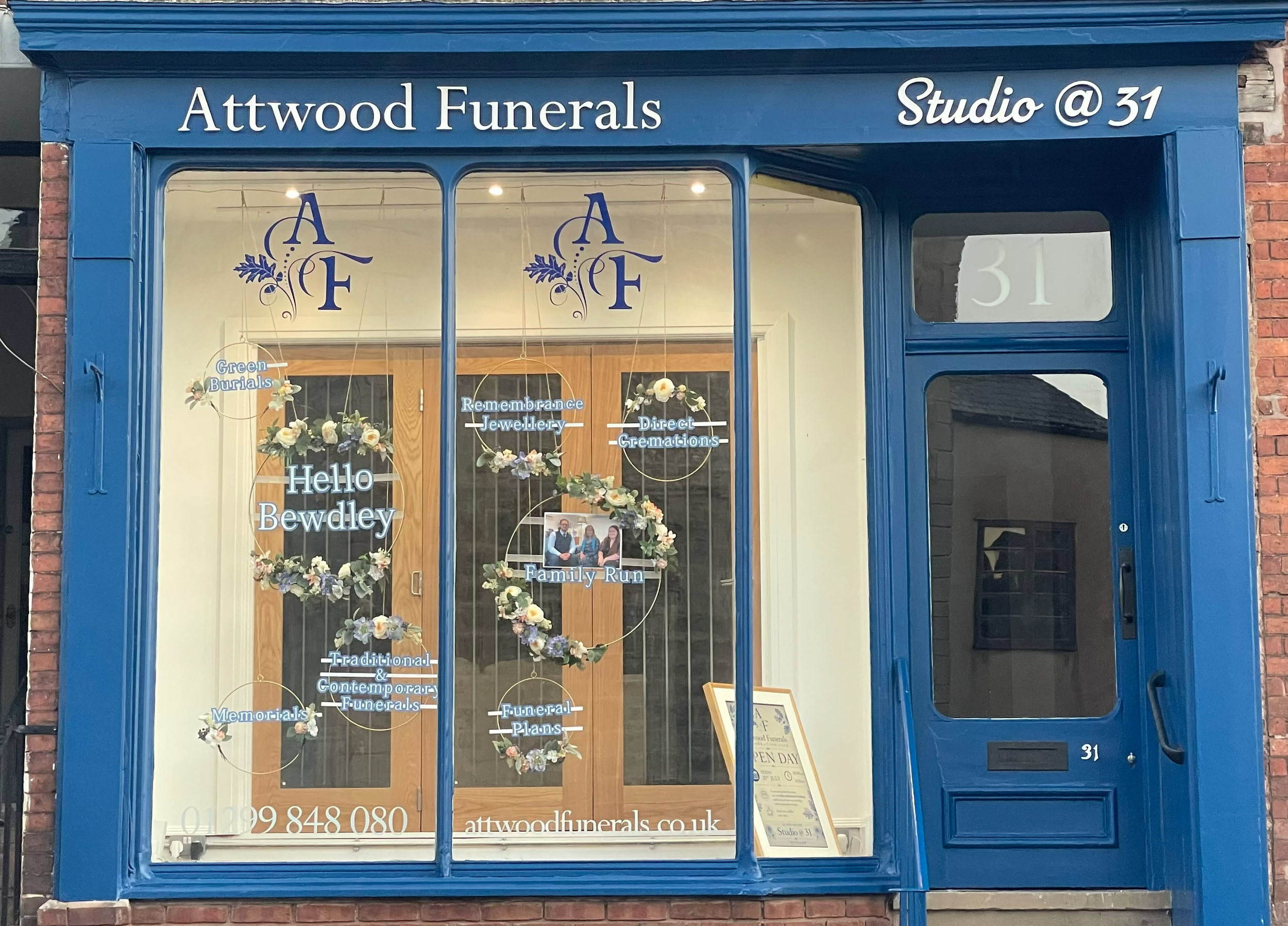 Attwood Funerals Bewdley arrangement room