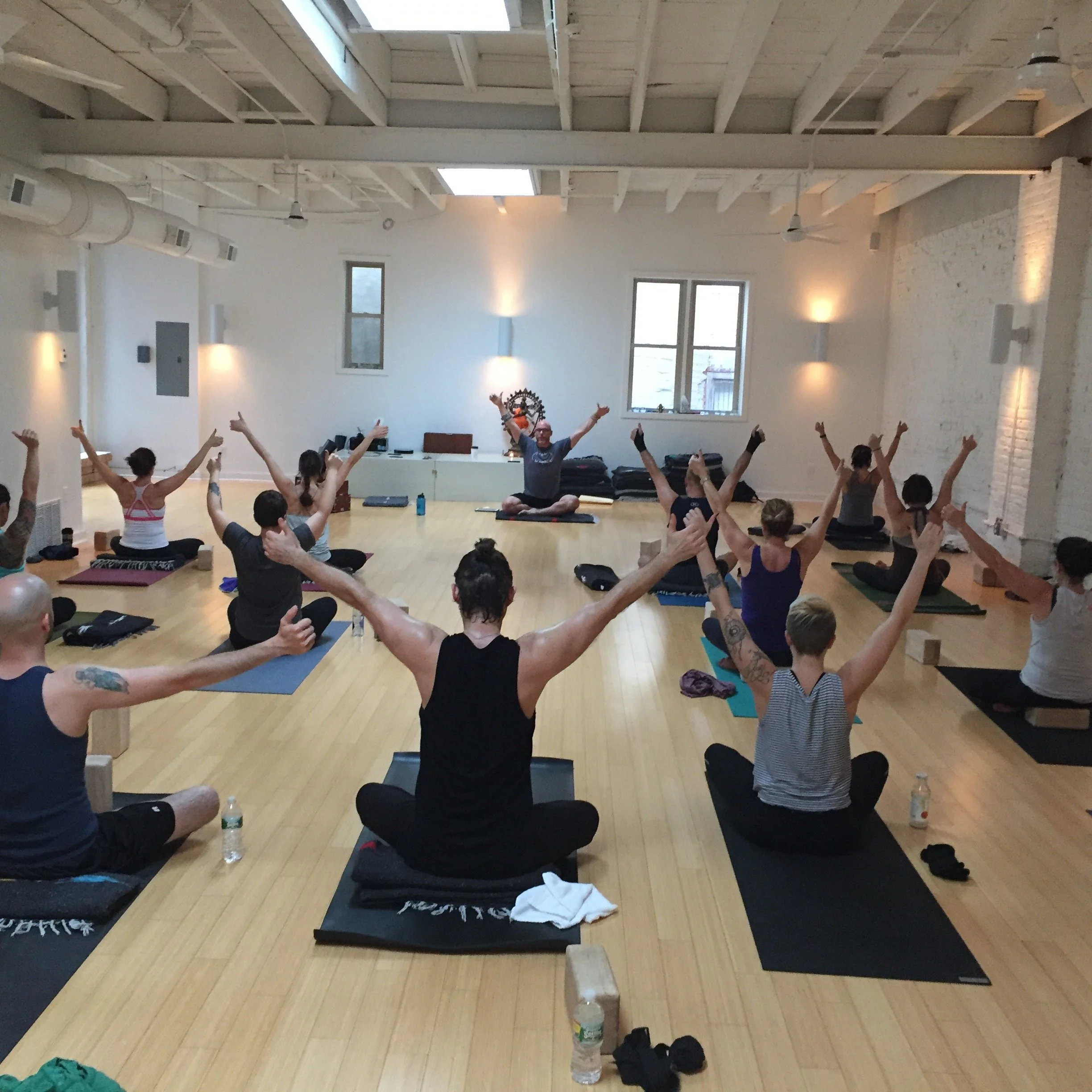 Weekly online and community practice