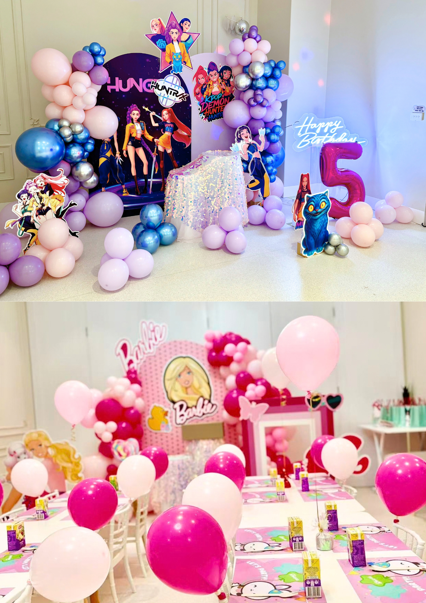 Ultimate party setup at Little Amigos