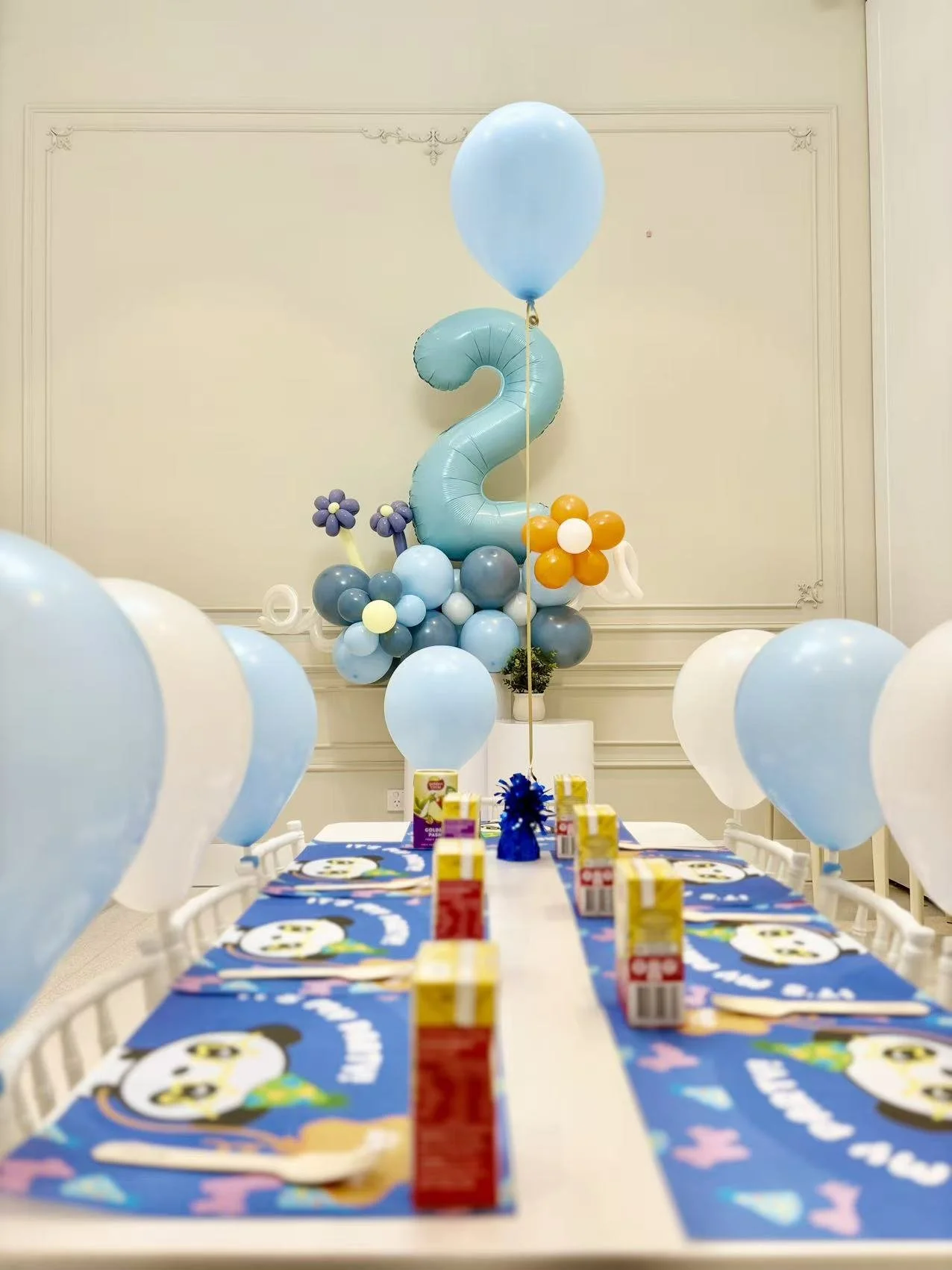Essential party setup at Little Amigos