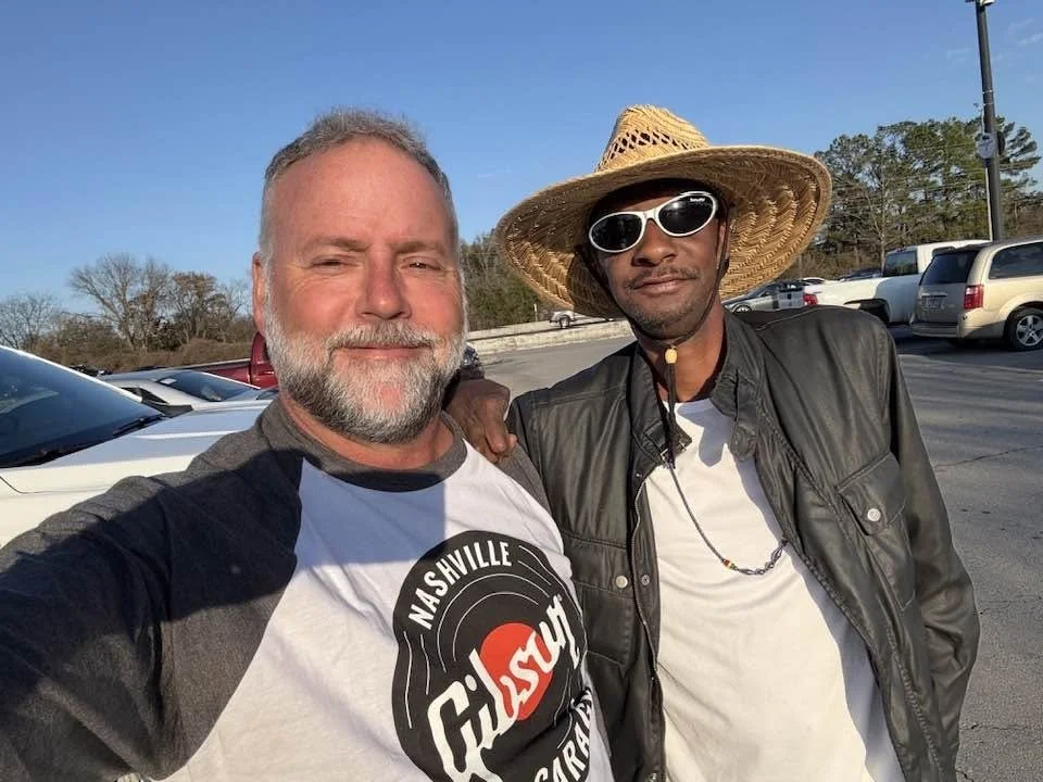 Scott with his friend Kid
