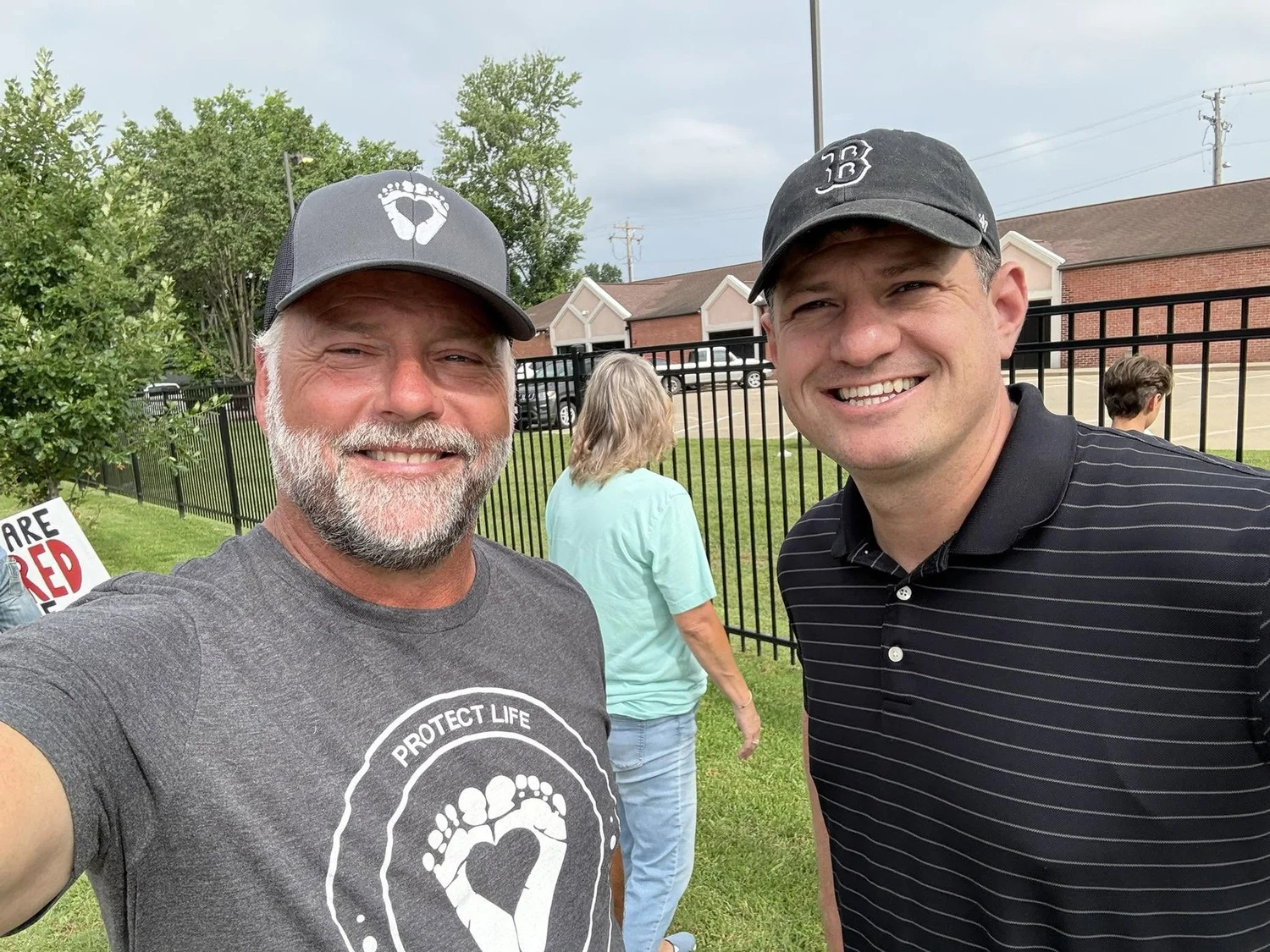Scott with Pastor Darrick