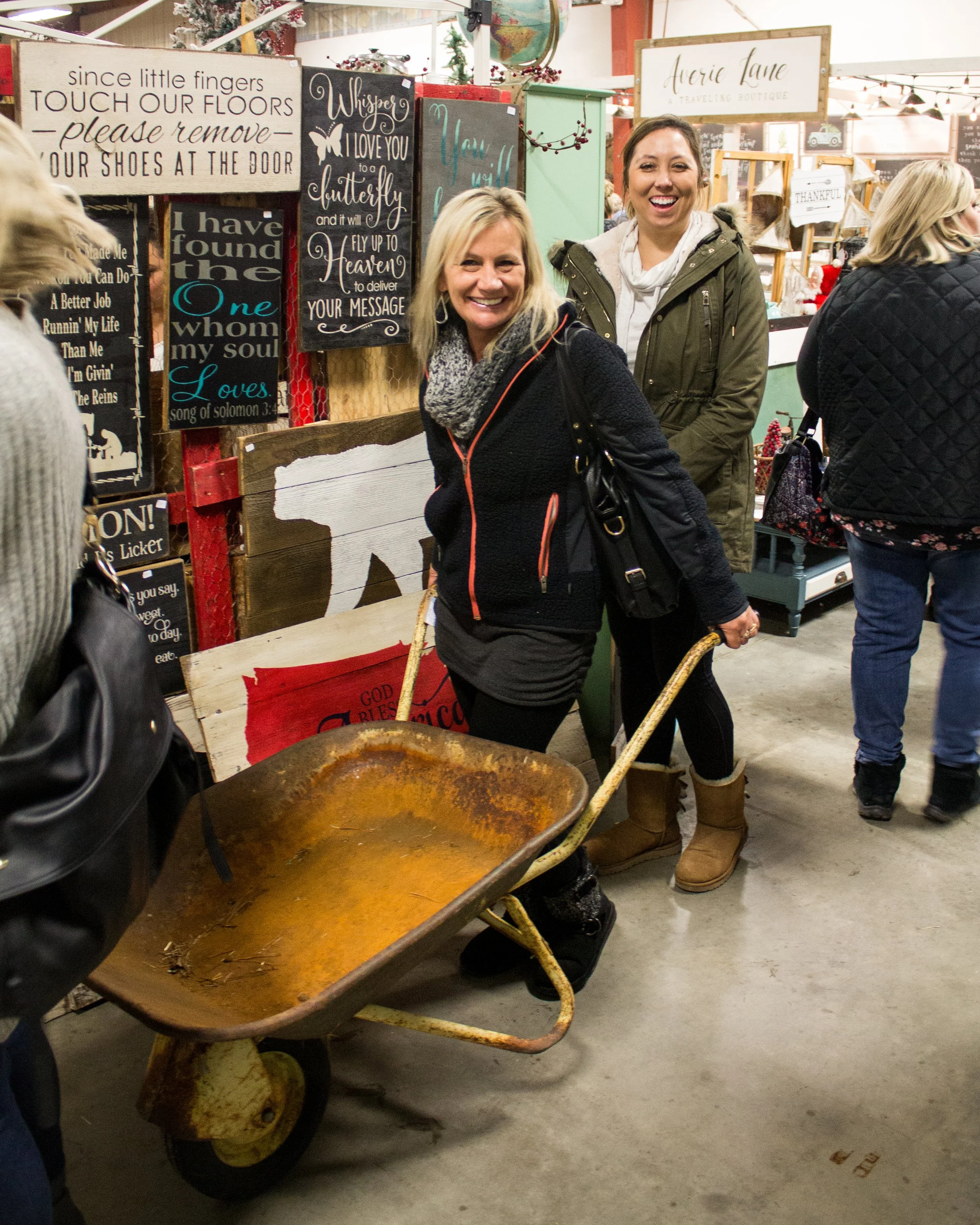 Vintage treasures at Rebel Junk