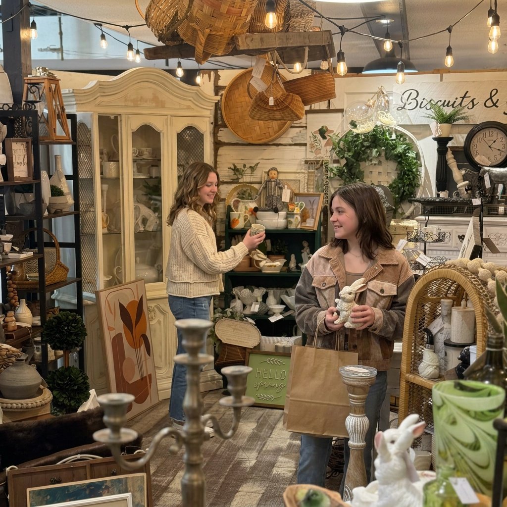Curated vendor booth