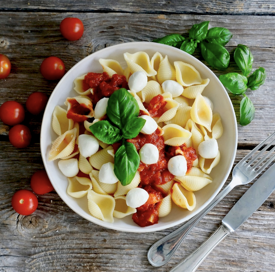 Conchiglie alla Caprese