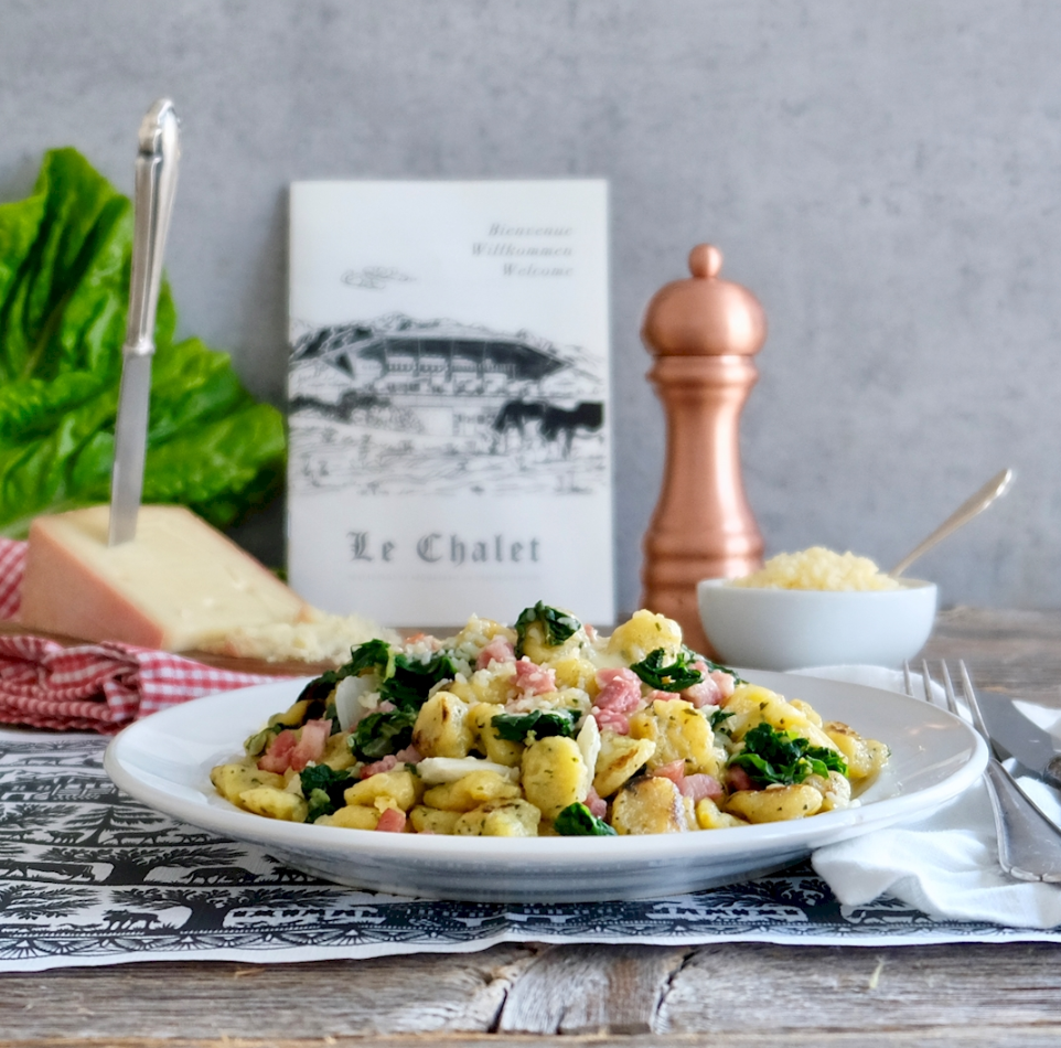 Spätzli mit Herbstgemüse