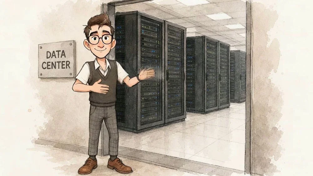 Artie at a data center