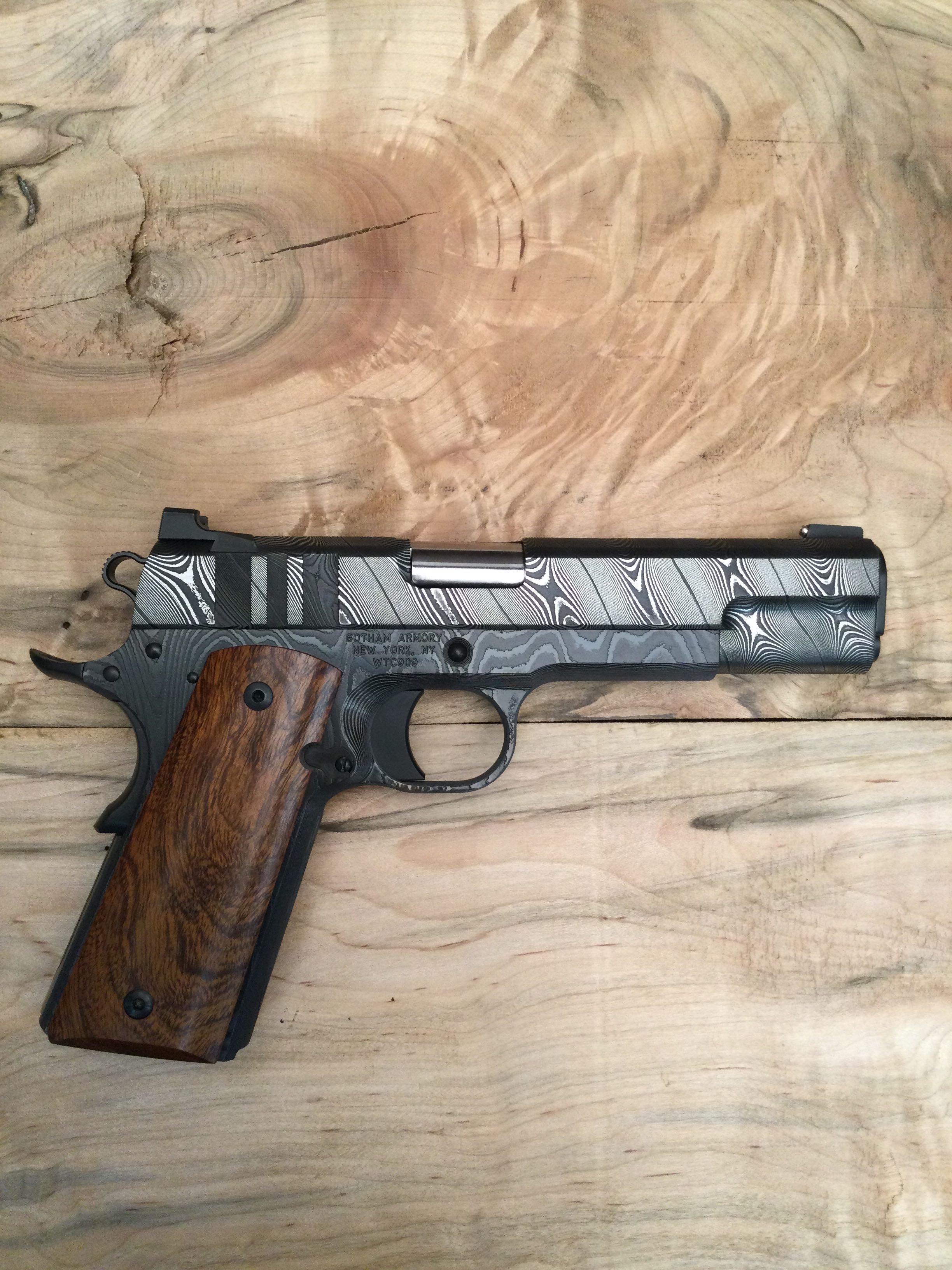 GA911 25th Anniversary pistol, serial WTC909