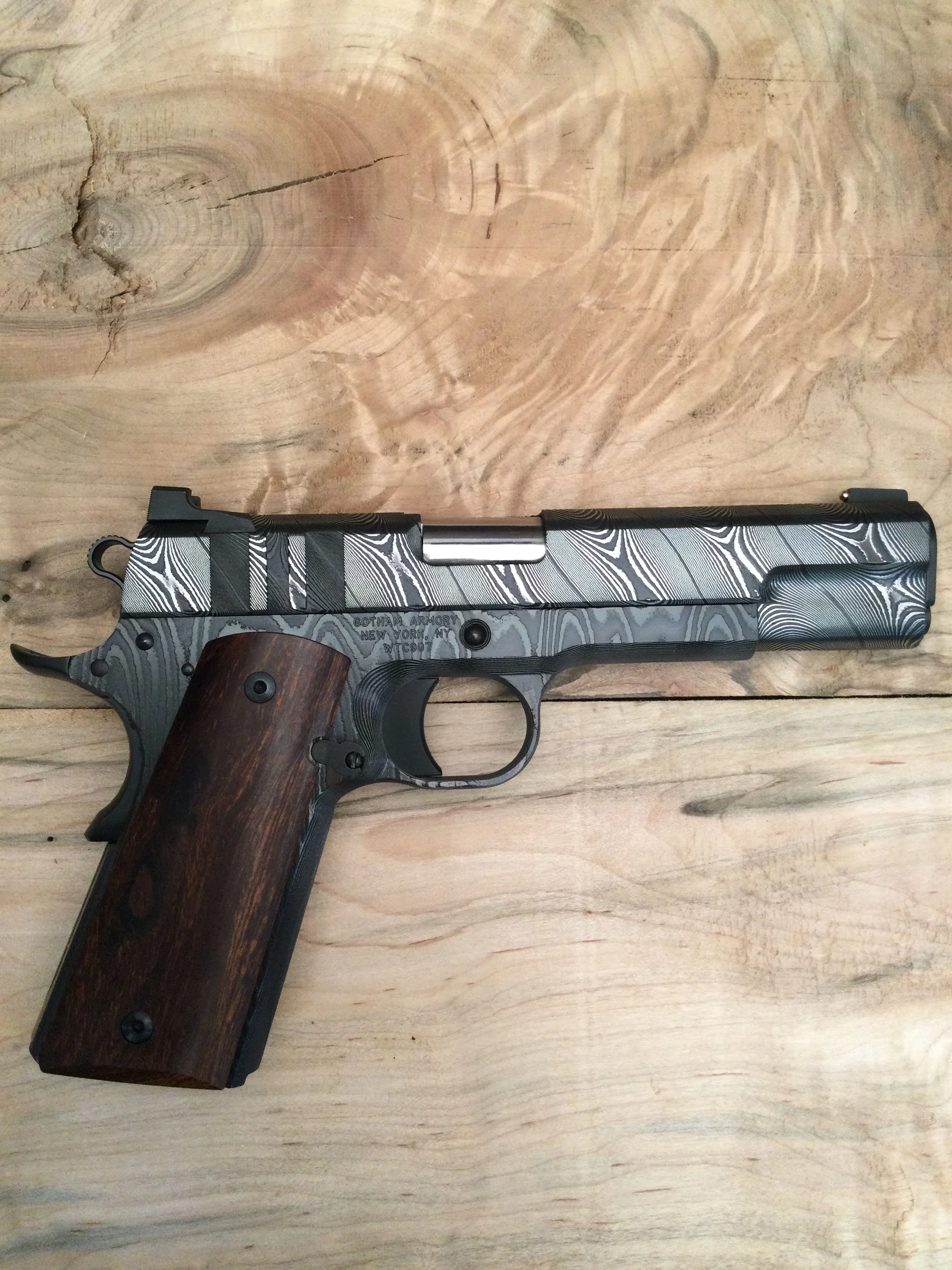 GA911 25th Anniversary pistol, serial WTC907