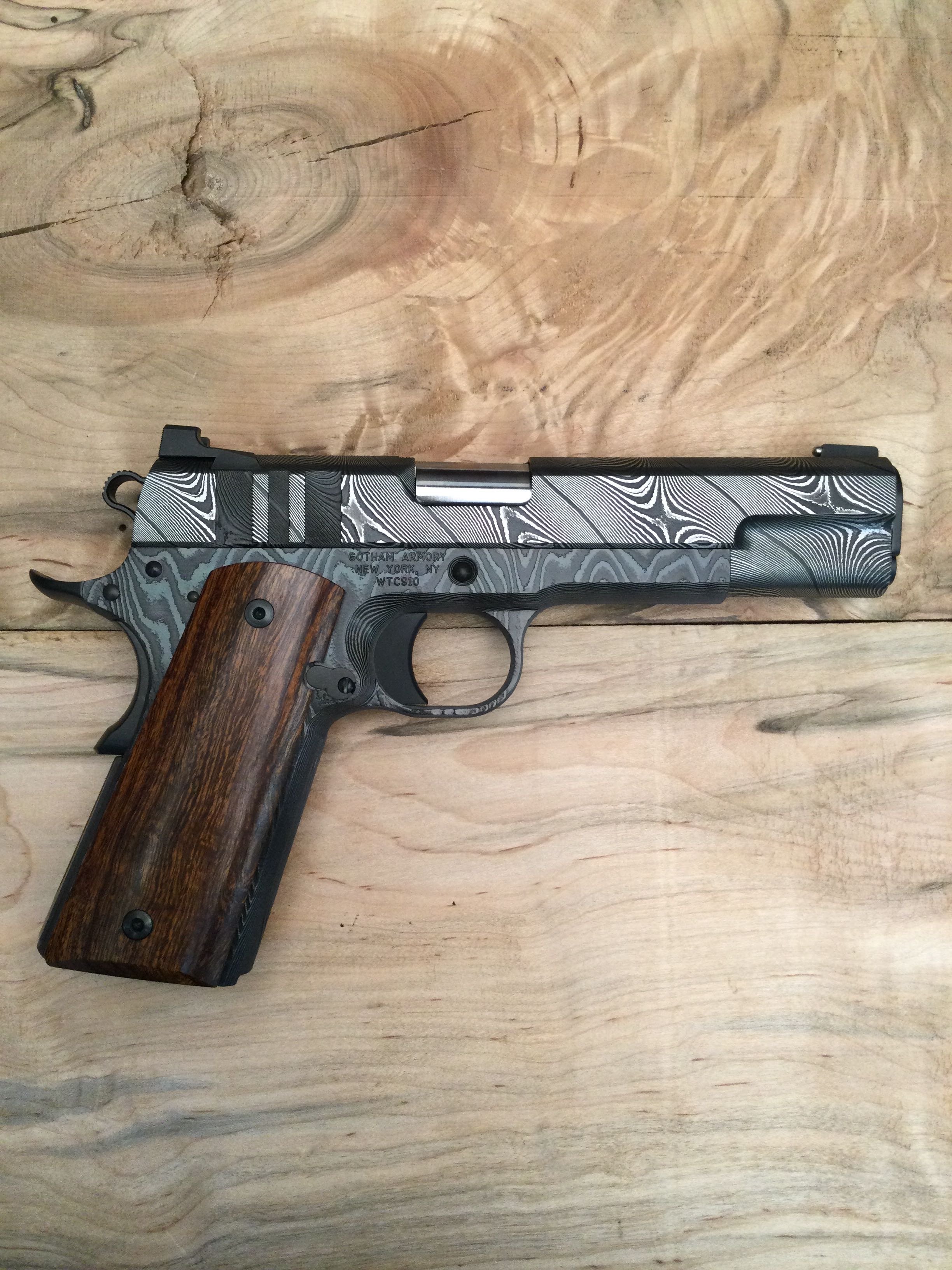 GA911 25th Anniversary pistol, serial WTC910
