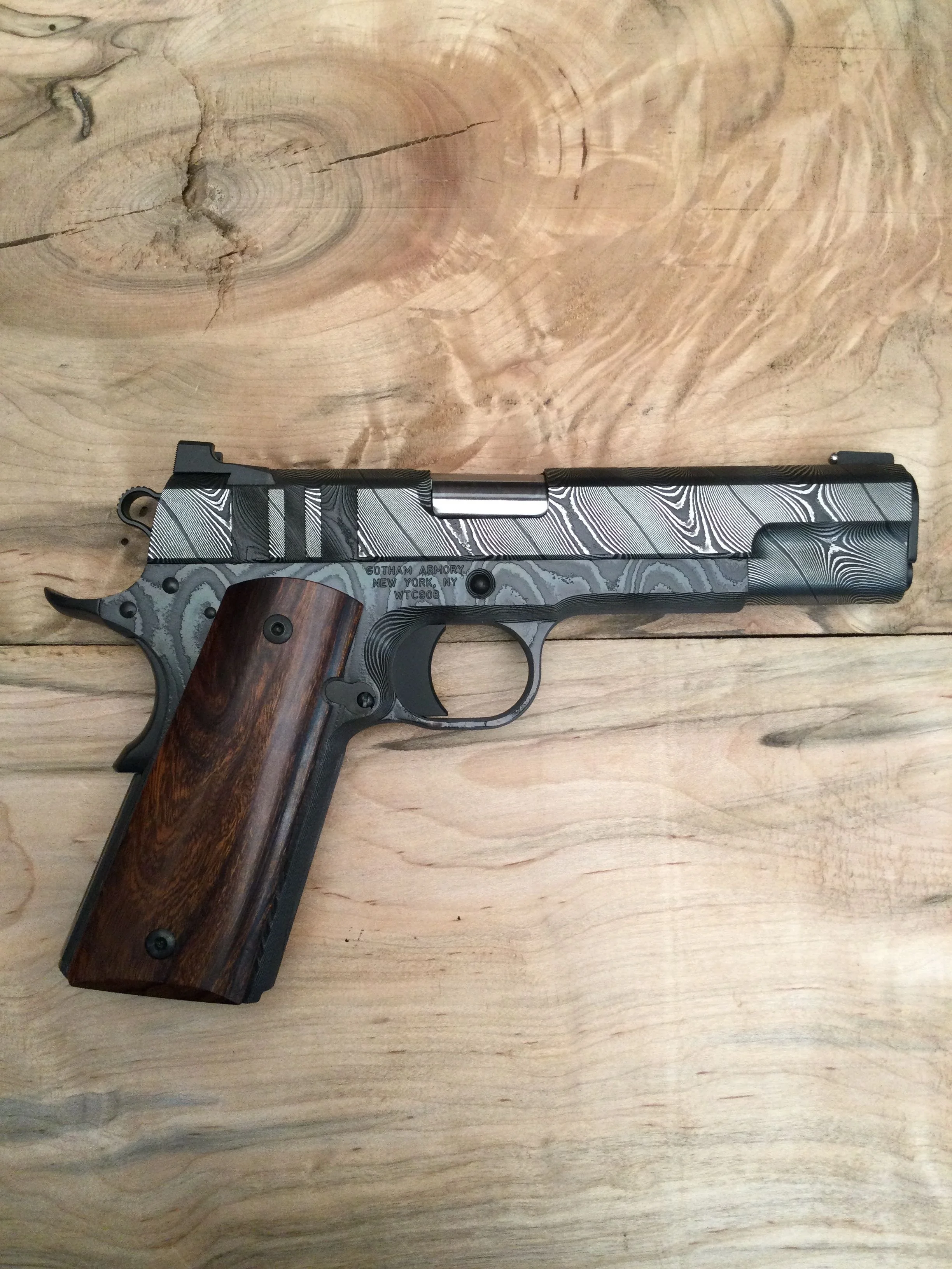 GA911 25th Anniversary pistol, serial WTC908