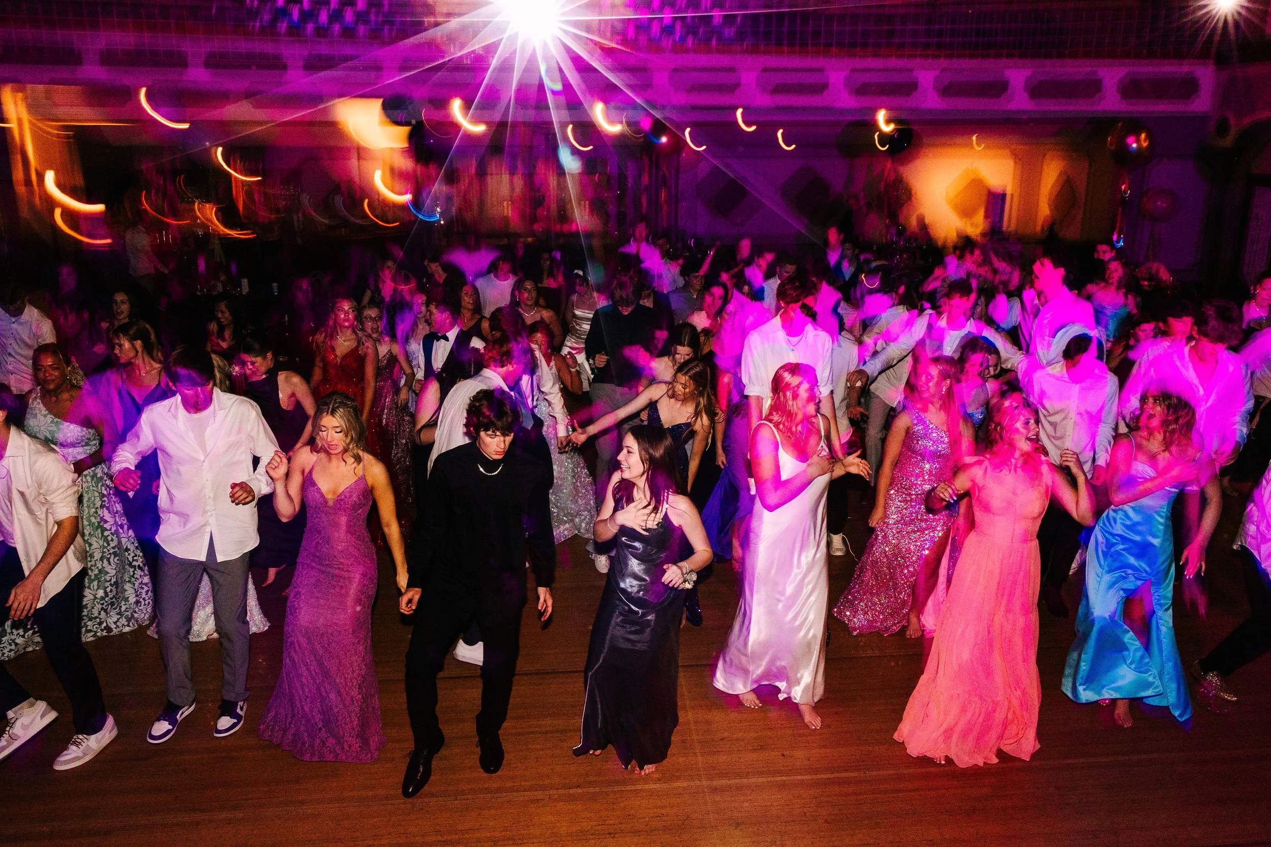 Mac Events DJing a Prom event