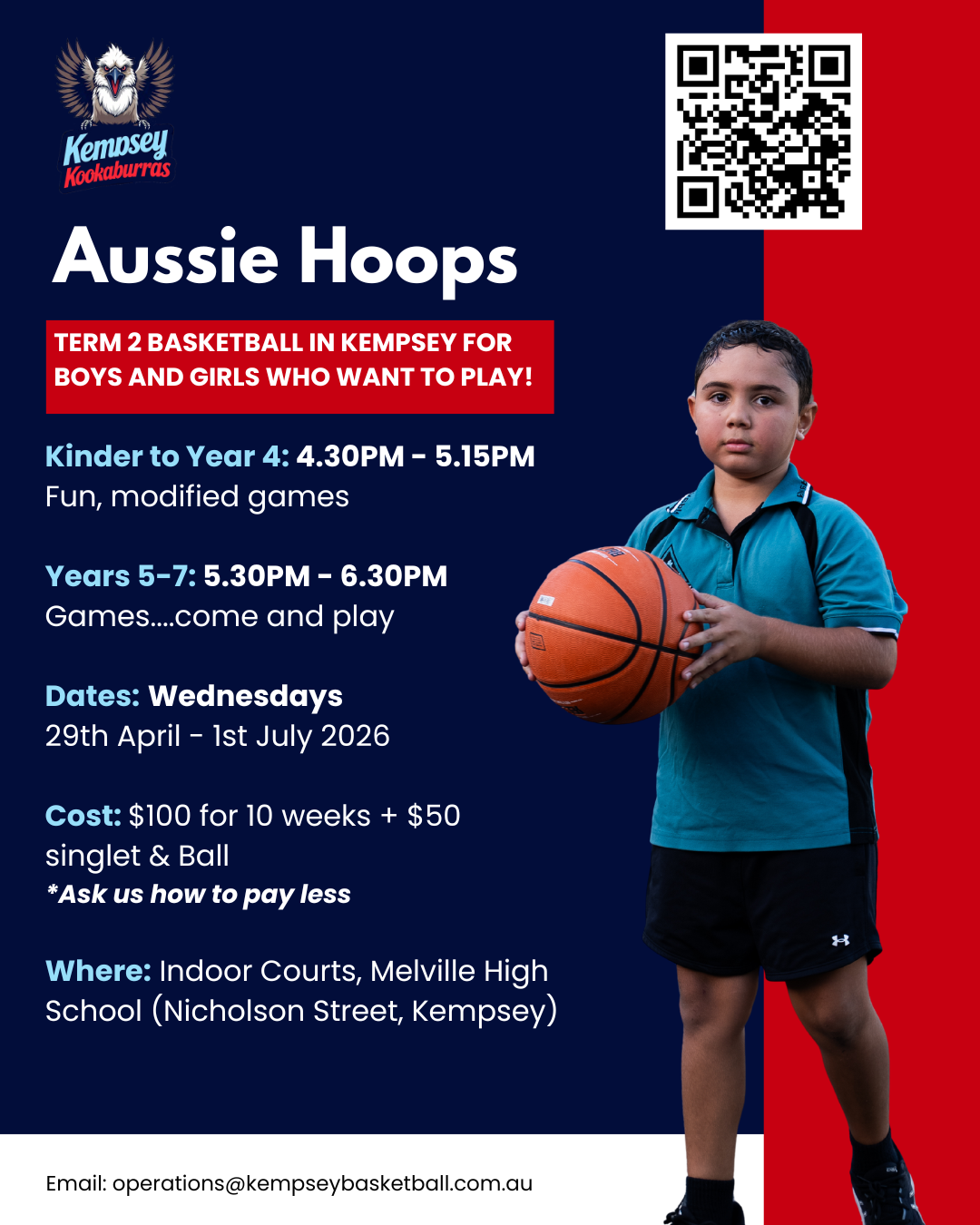 Aussie Hoops poster