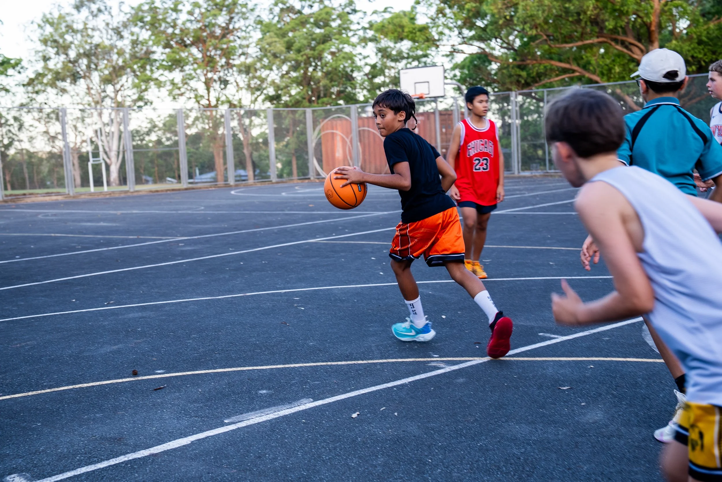 Kempsey Basketball on court