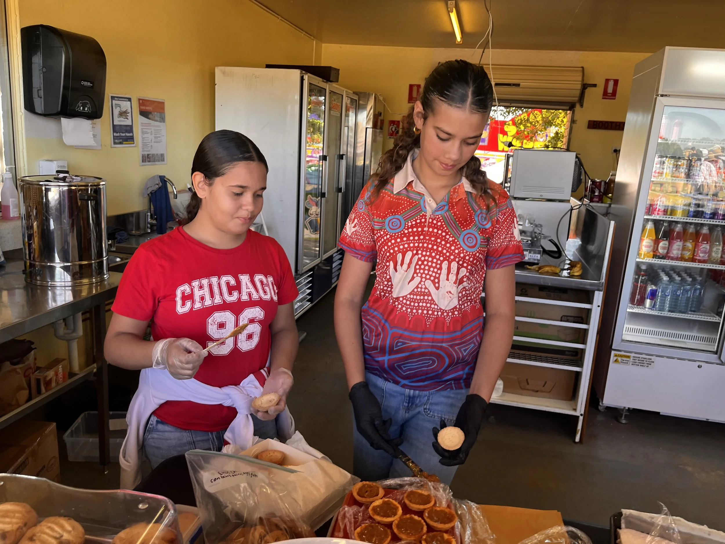 Kempsey Basketball volunteers at the show