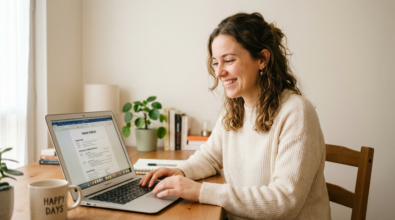 Un CV clair et honnête