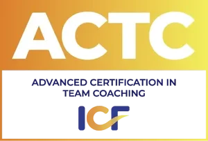 ICF Advanced Certification in Team Coaching (ACTC) credential badge