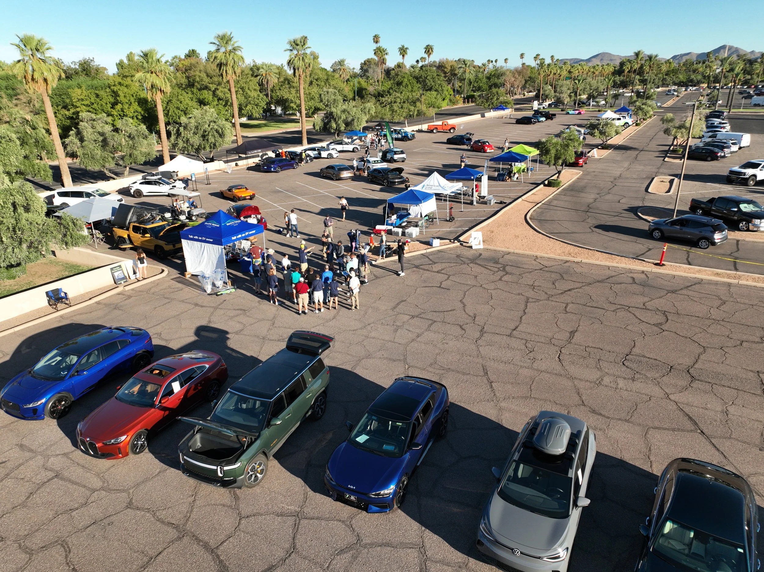 Hands-on electric vehicle experience at a Valley of the Sun EVA event